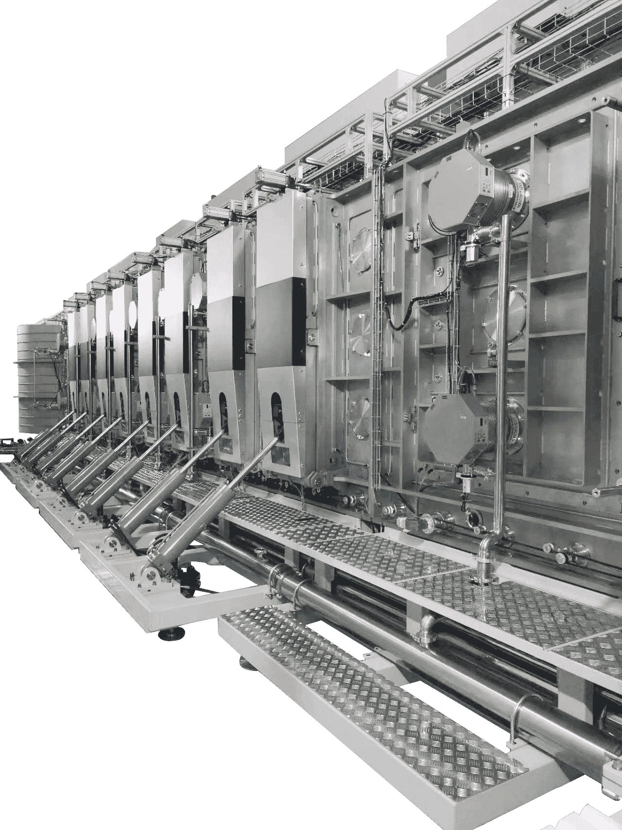 Anti-reflection optical coating production line