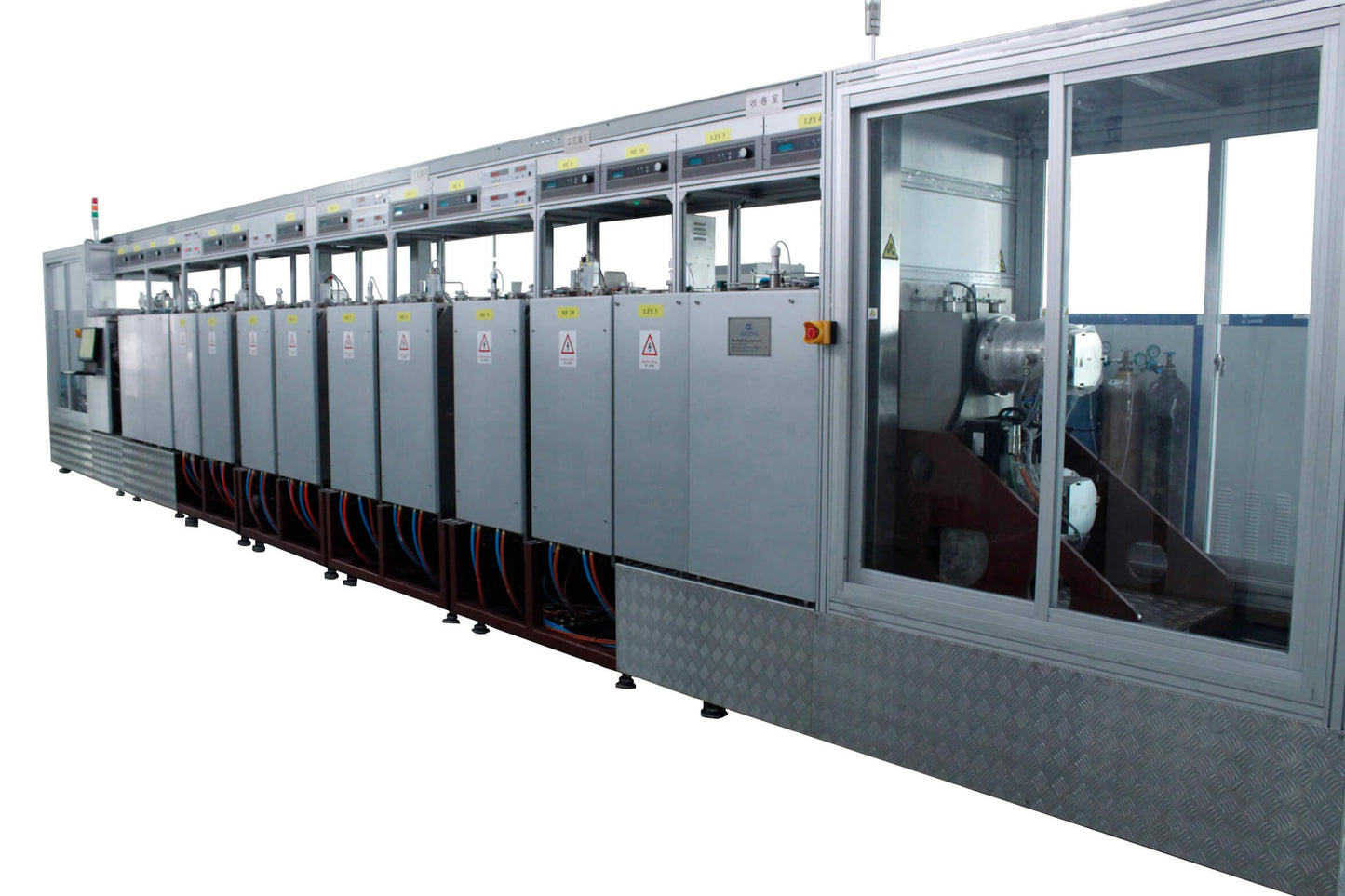 CIGS co-evaporation production line for efficient thin-film deposition in solar cell manufacturing