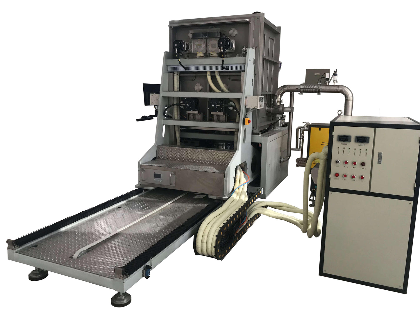 PECVD coating machine for high barrier films, enhancing moisture and oxygen resistance for packaging