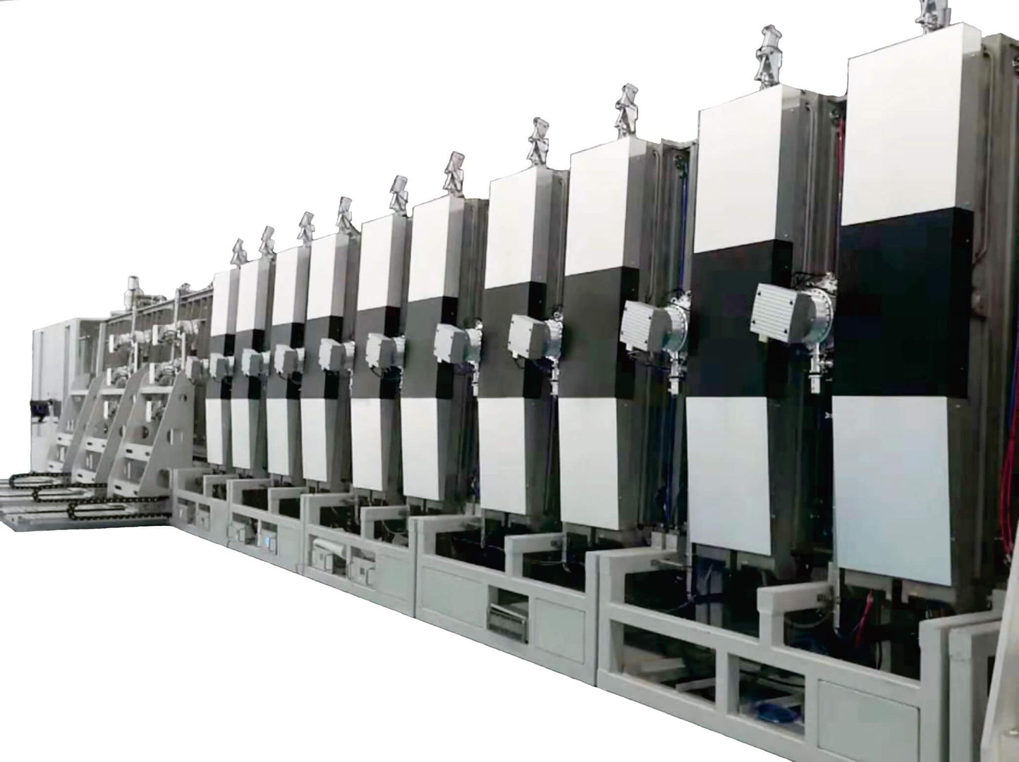High-transparency multilayer conductive film production line