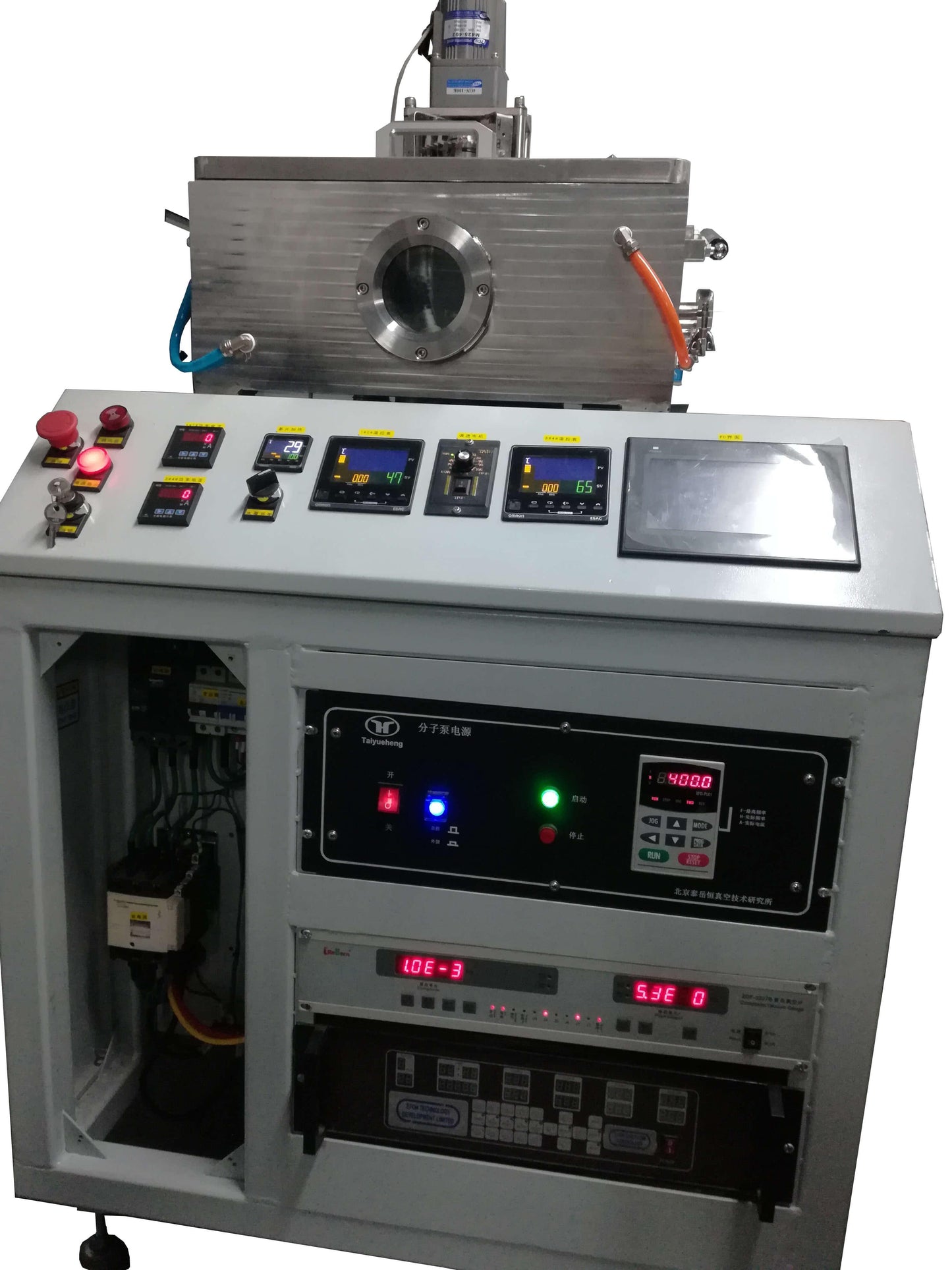 Laboratory vacuum coating equipment for precise thin-film deposition and material testing