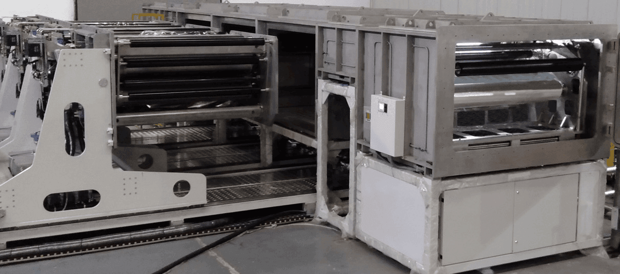 High barrier R2R PECVD coating machine