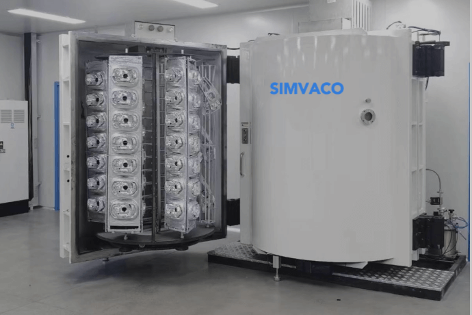 Advanced Evaporation Coating Equipment for Automotive Lighting SIMVACO